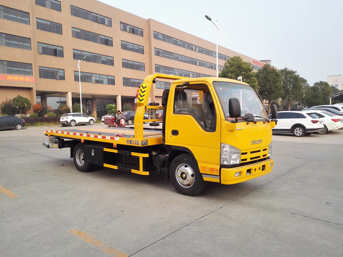 五十鈴藍(lán)牌一拖二清障車